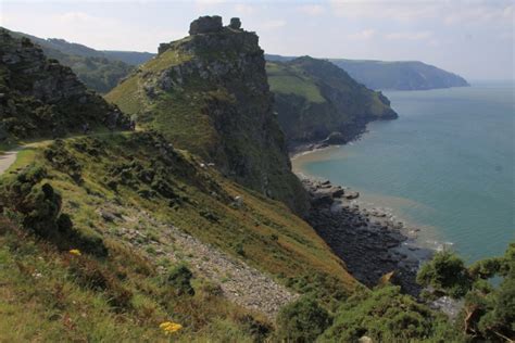 Lynmouth and Lynton South West Coast Path Walk, Lynmouth, Exmoor ...