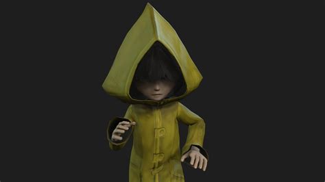 ArtStation - Little Nightmares (Six Character) | Game Assets