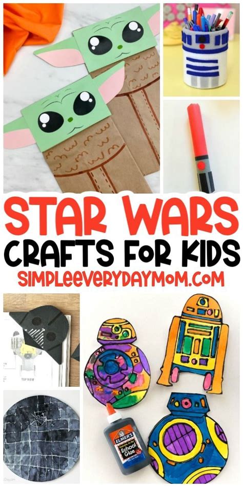 24 Best Star Wars Crafts For Kids | Star wars crafts, Star wars diy ...