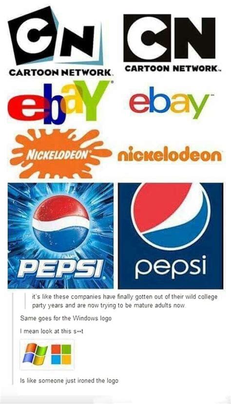 Old vs new logos, which ones do you like more? | Funny memes, Tumblr ...