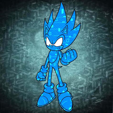 Frontiers Cyber Sonic Concept Super Form : r/SonicTheHedgehog