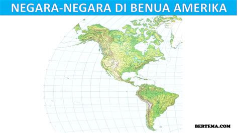 Daftar Negara-Negara di Amerika, Lengkap dengan Ibukota dan Luasnya