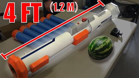 Check Out This Homemade Rocket Launcher That Fires Giant Nerf Darts