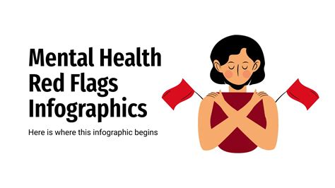 Mental Health Red Flags Infographics | Google Slides & PPT