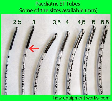 Endotracheal Tube Size Right