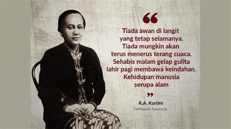 77 Quotes Inspiratif RA Kartini yang Cocok untuk Status Media Sosial