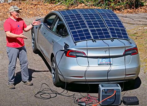 Forget Charging at Home, This Tesla Model 3 Owner Added a Solar Roof to ...