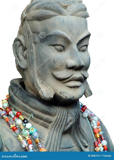 Terracotta Soldier.Isolated Editorial Image - Image of funeral, asia ...