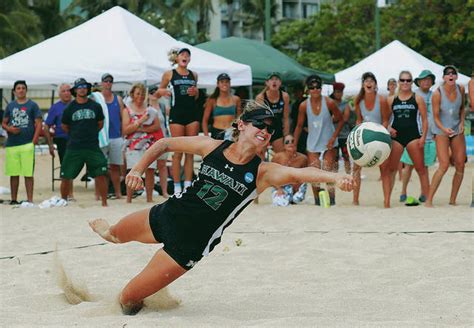 No. 6 University of Hawaii beach volleyball team takes the fifth, the ...