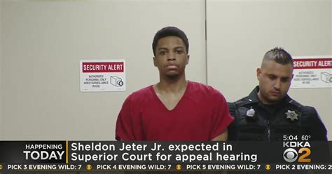 Sheldon Jeter Jr. expected in Superior Court for appeal hearing - CBS ...