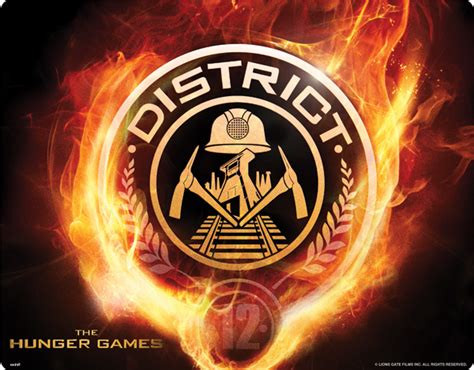 Image - The-hunger-games--district-12-logo-on-fire.jpg - The Hunger ...