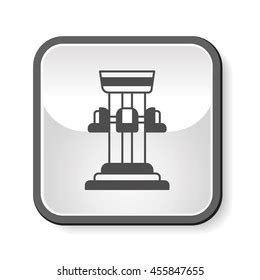 Amusement Park Drop Tower Icon Stock Vector (Royalty Free) 301243940 ...