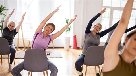 Seated Chair Yoga Poses For Seniors | Cabinets Matttroy