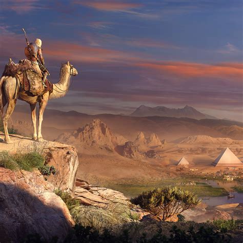 2932x2932 Pyramids Assassins Creed Origins Ipad Pro Retina Display HD ...