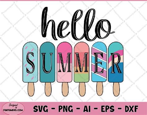 Hello Summer Svg, Welcome Summer Svg, Summer Sign Svg, Hello Summer ...