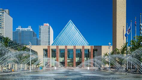 City Hall for Edmonton, Alberta, Canada; proposed at the height of the ...