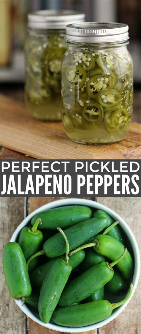 Make Perfect Pickled Jalapeño Peppers with this easy canning recipe ...