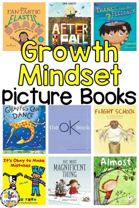 20 Pictures Books To Teach Growth Mindset To Children