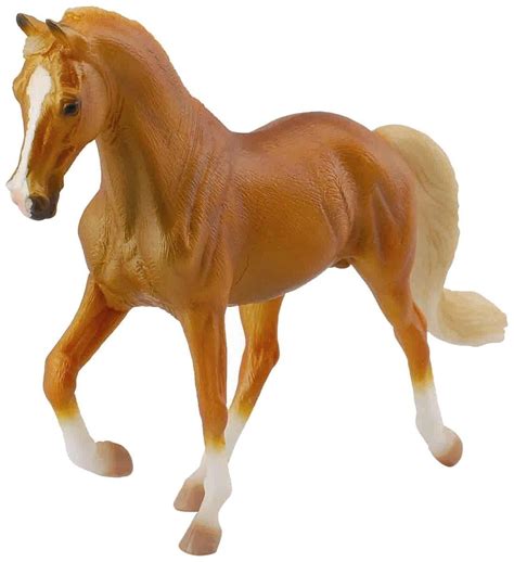 Breyer CollectA Series Tennessee Walking Horse Golden Palomino Model ...