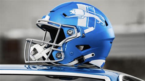 Lions unveil new alternate helmet for 2023 season