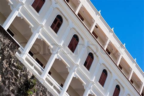 Historic architecture in Old San Juan ... | Stock image | Colourbox