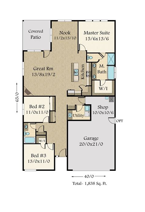 House Plan Floor Plans - Image to u