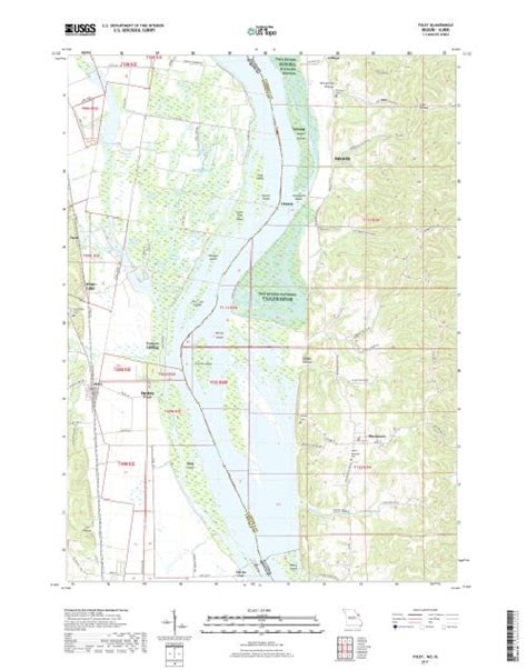 MyTopo Foley, Missouri USGS Quad Topo Map