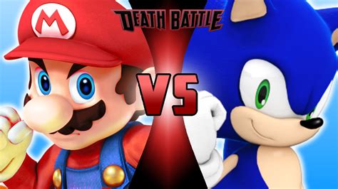 DEATH BATTLE! Mario VS Sonic by MattPlaysVG on DeviantArt