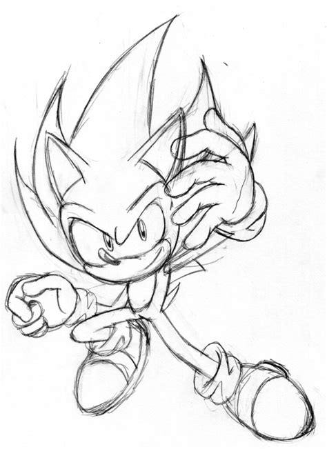 Sonic Drawing Easy at PaintingValley.com | Explore collection of Sonic ...