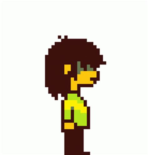 Kris Deltarune Sticker - KRIS Deltarune Sprite - Discover & Share GIFs