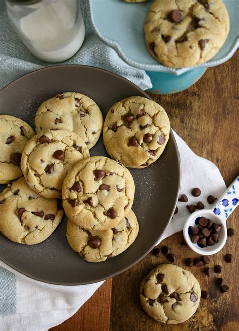 small batch soft + chewy chocolate chip cookies - A Flavor Journal