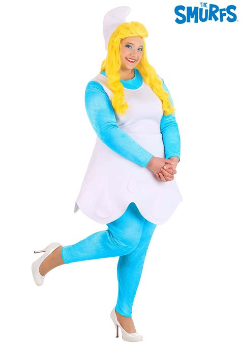 Women's Plus Size The Smurfs Smurfette Costume | The Smurfs Costumes