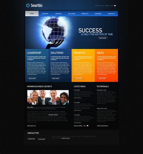 Business Website Template #26342