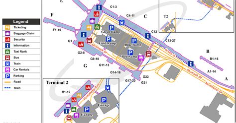 Msp Airport Parking Map