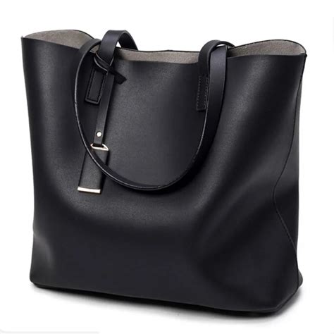 COOL WALKER High Quality Designer Women Leather Handbags Black Shoulder ...