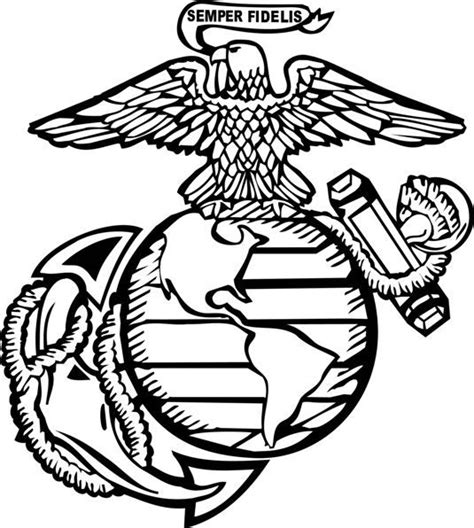 Image result for marine corps emblem | Marine corps emblem, Usmc emblem ...