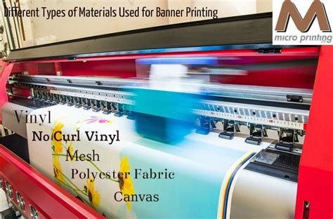 Different Types of Materials Used for Banner Printing - Banner Printing ...