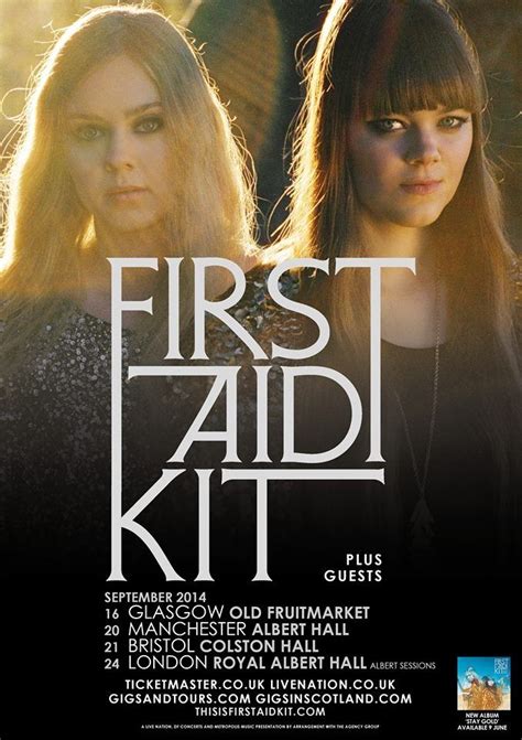 First Aid Kit UK Tour Dates 2014 | First aid kit band, Uk tours, First ...