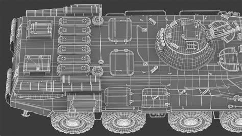 BTR 82A - 3D Model by frezzy