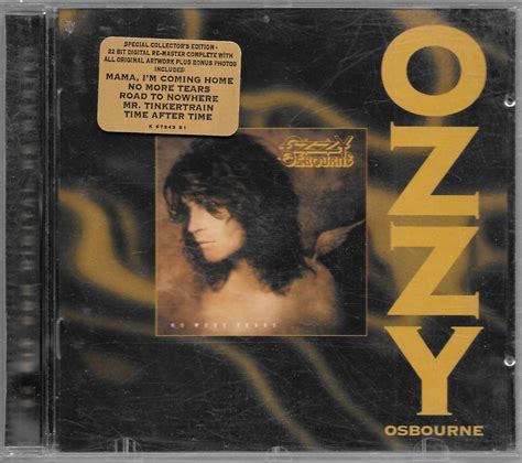 OZZY OSBOURNE NO MORE TEARS (REMASTERED)