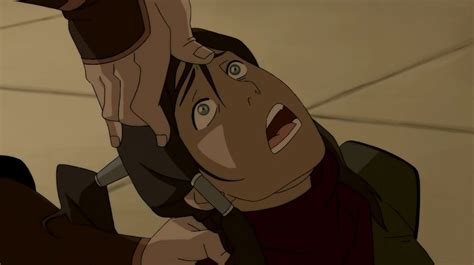 Amon taking Korra's bending, Legend of Korra.