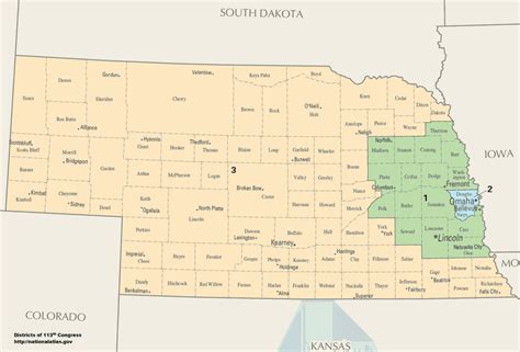 Nebraska's congressional districts - Wikiwand