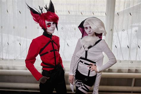 Hazbin Hotel Cosplay Alastor Angel Dust Hazbin Hotel