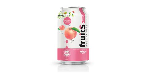 Fruit Juice: Peach juice 330ml fruit drinks brands