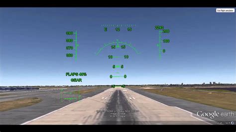 Google Earth Flight Simulator (#1) - YouTube