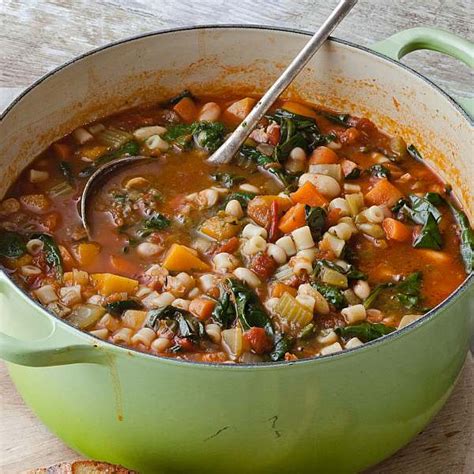 Barefoot Contessa | Winter Minestrone & Garlic Bruschetta | Recipes