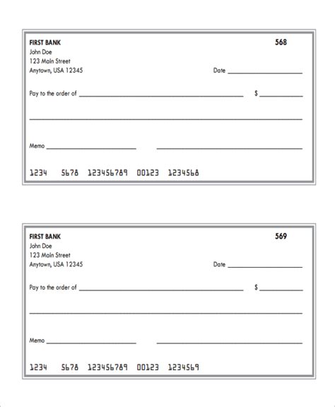 Excel Deposit Slip Template