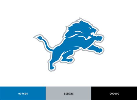 Detroit Lions Brand Color Codes » BrandColorCode.com