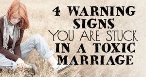 4 Warning Signs You Are Stuck In A Toxic Marriage - Faith in the News