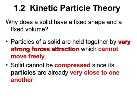 Chapter 1 kinetic particle theory (1)